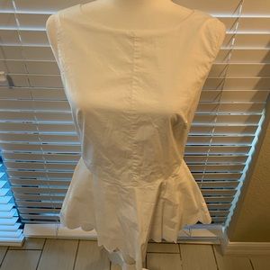 Banana Republic White Shirt Size 10